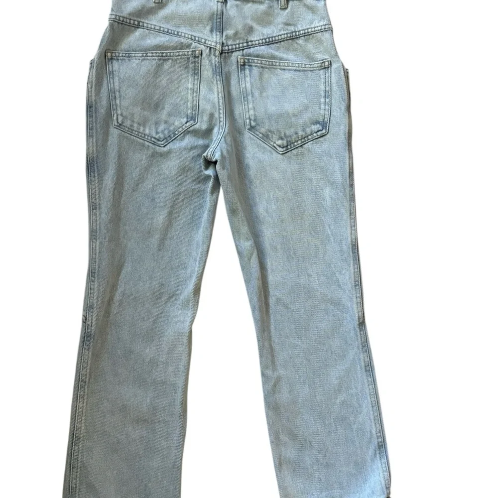 Isabel Etoile Marant Notty Lightwash Denim Cropped Jeans Size FR 34/US XS
